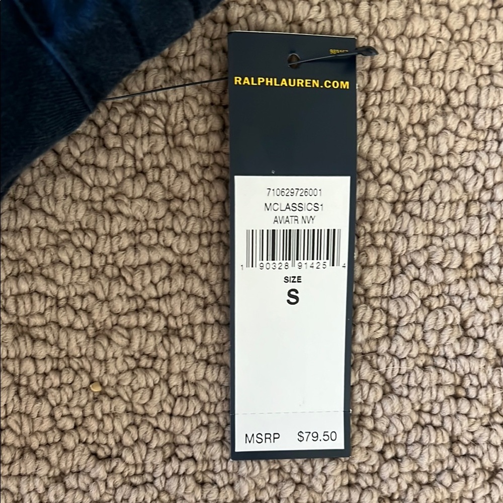 Polo Ralph Lauren Navy Linen Shorts - Small - Picture 2 of 4